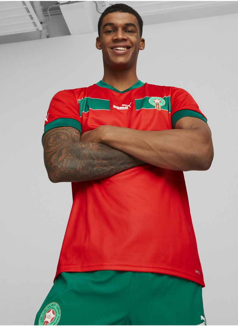 PUMA Morocco 2024 Mens Red Home Jersey  - Image 1