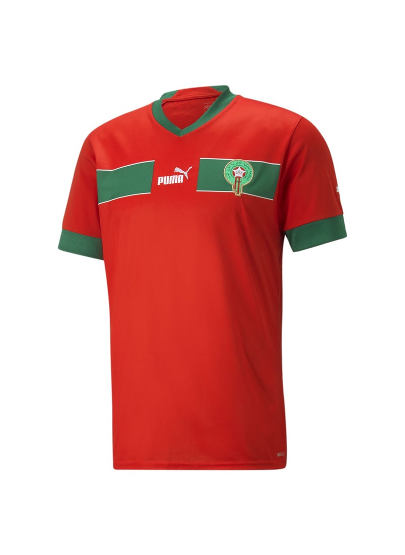 Morocco 2024 Mens Red Home Jersey