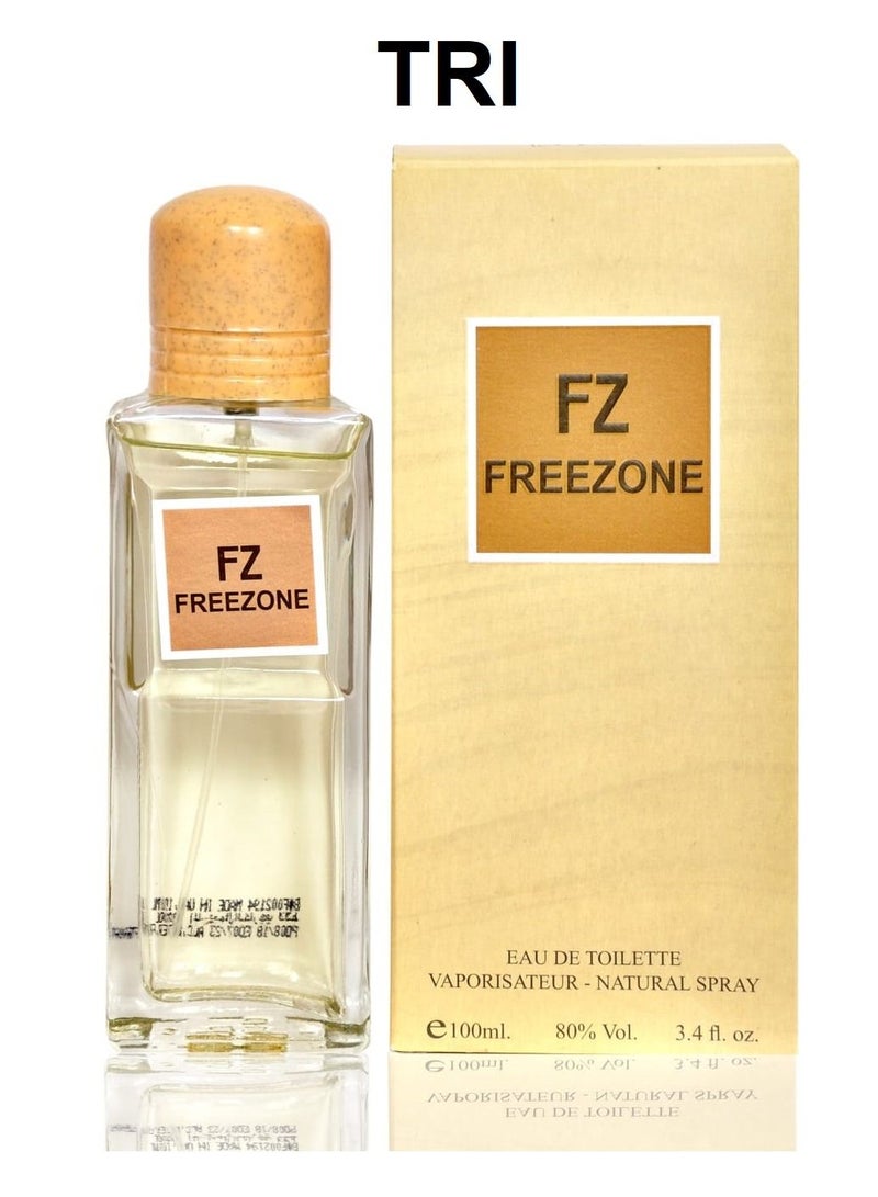تي أر آي عطر فري زون EDT 100ملليلتر