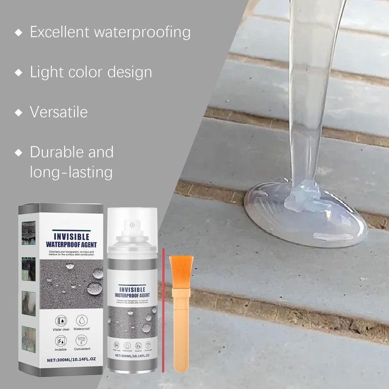 300ml Invisible Waterproof Sealant Anti Leak Adhesive For Roof Pipe Bathroom Kitchen - Image 4