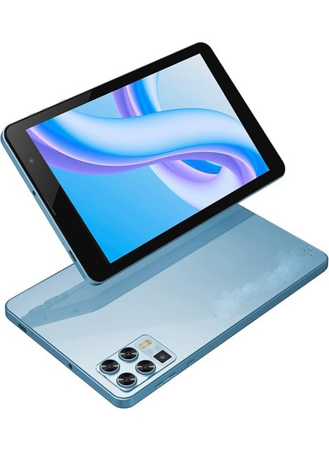 K8 5G Android Tablet 8" Display, 8GB RAM, 256GB Storage, 5000mAh Battery, 13MP Camera-Blue