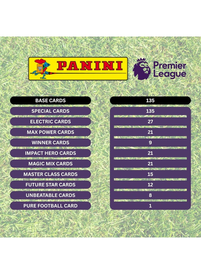 Panini بطاقات تداول بانيني الدوري الإنجليزي الممتاز 2025 - عبوة فردية (مختلفة 1 قطعة) - Image 5