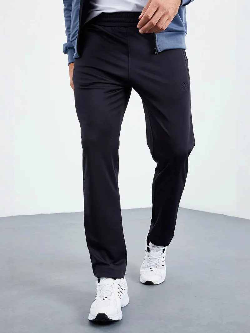 TOMMYLIFE TOMMY Men's Scuba Knit Active Set With Zipper Collar