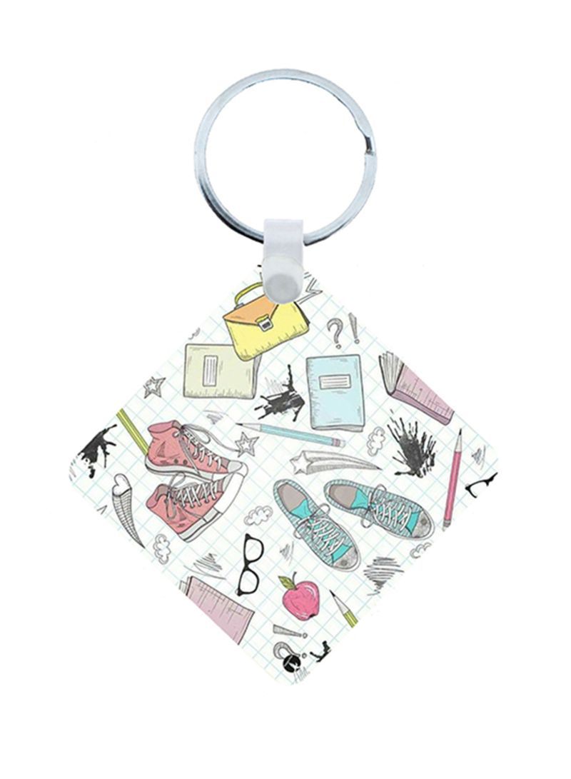 RKN The Random Stuff Wooden Keychain