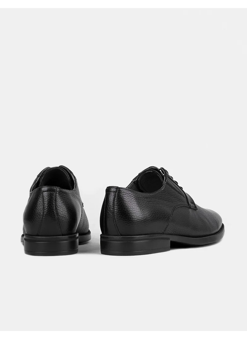 Cabani Leather Black Men's Casual Shoes