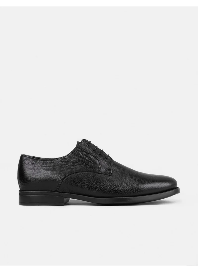 كاباني Leather Black Men's Casual Shoes