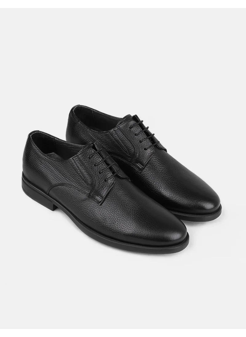 كاباني Leather Black Men's Casual Shoes