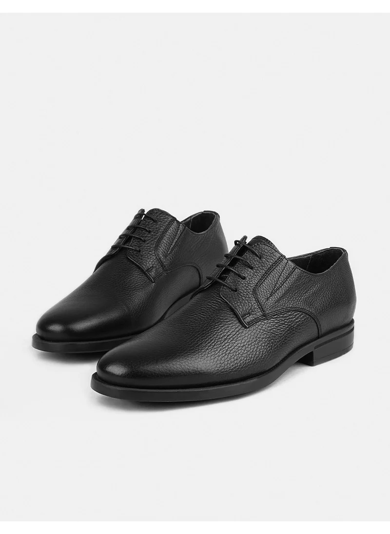 Cabani Leather Black Men's Casual Shoes