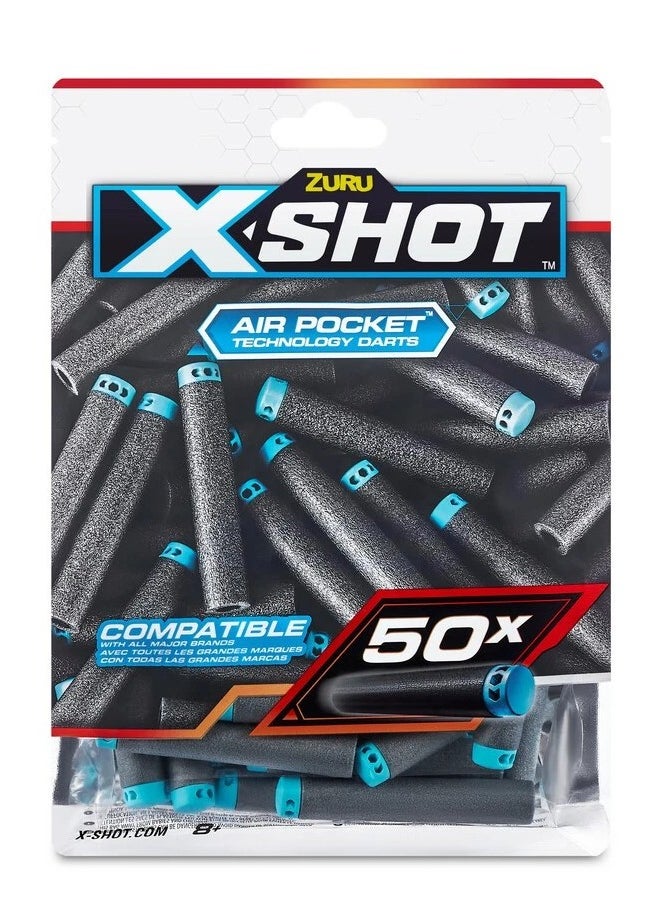 ZURU ZURU XSHOT Excel SERIES 1 50PK Refill Darts Foilbag  - Image 2