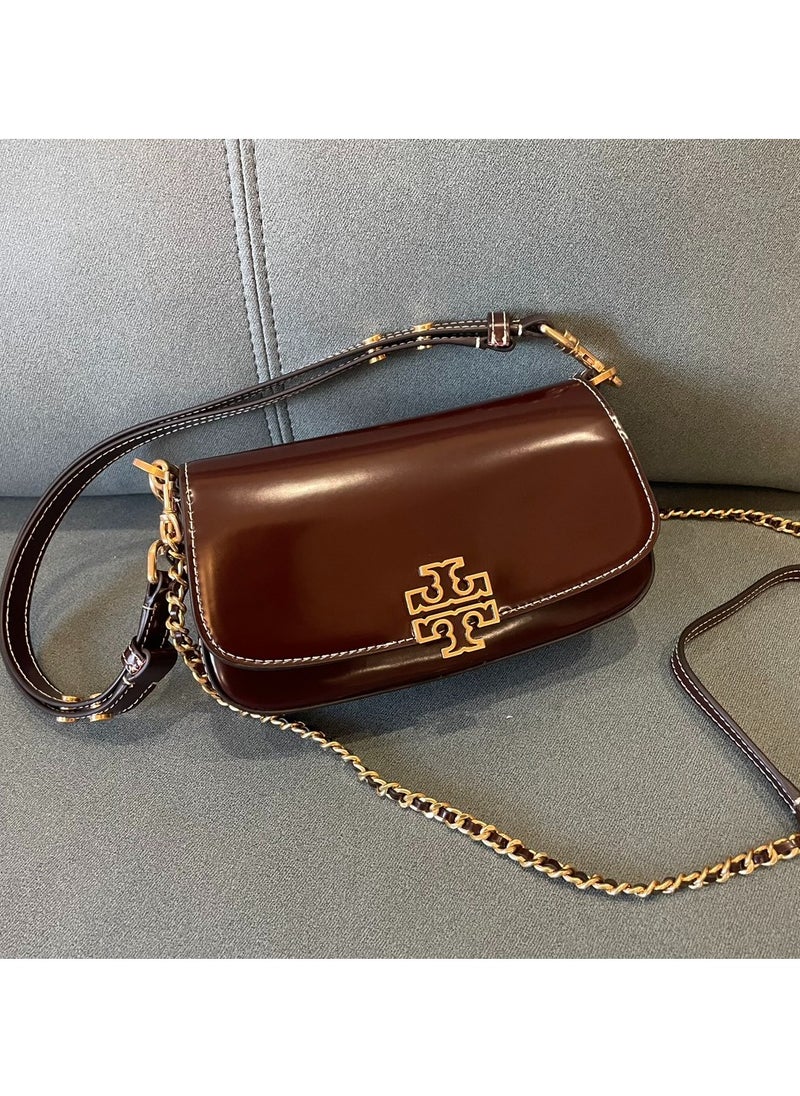 Burch - Fashion Simple Crossbody Shoulder Bag Handbag 22*13*5cm - Image 1