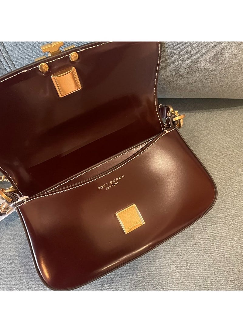 Burch - Fashion Simple Crossbody Shoulder Bag Handbag 22*13*5cm - Image 1