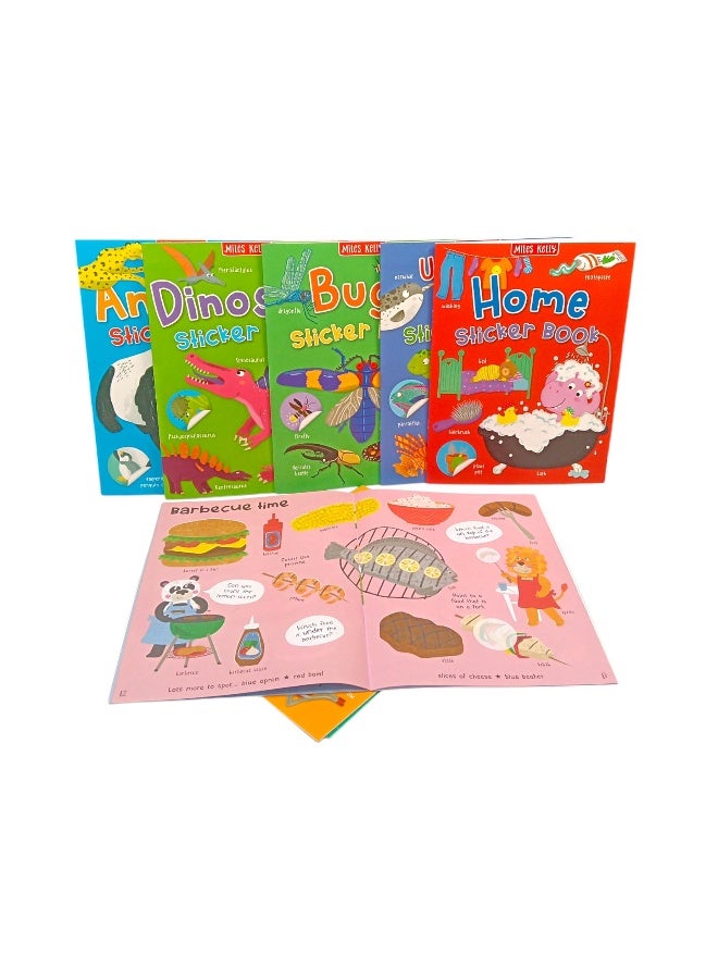 Sticker Activity Books 8-Pack - Image 5