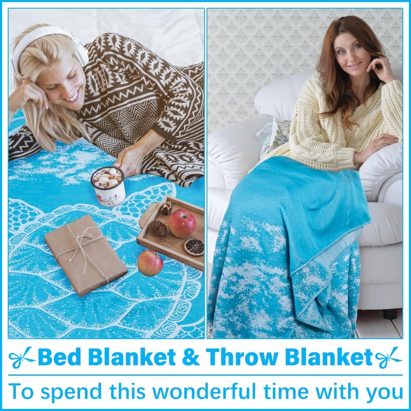 Vikumond Oversized Turkish Beach Towel Blanket XXL Cotton Sandproof Towels Boho Woven Extra Large Big Sand Free Giant Throw Blankets Huge Quilt XL Picnic Camping Necessities Cloud for Adult Gifts - Image 5