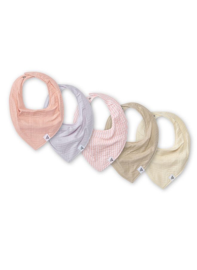 Burt's Bees Baby - Burt's Bees Baby Infant Bibs, 100% Organic Cotton Drool Cloths, Newborn Essentials - Image 1