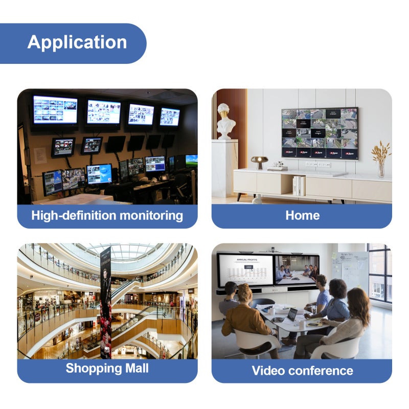 HDMI To AHD Converter: Metal Construction, 4K HDMI To 1080P/720P AHD Switchable Output - Durable Stable Signal Conversion For Surveillance Installers, Home Users, Commercial Monitoring - Image 5
