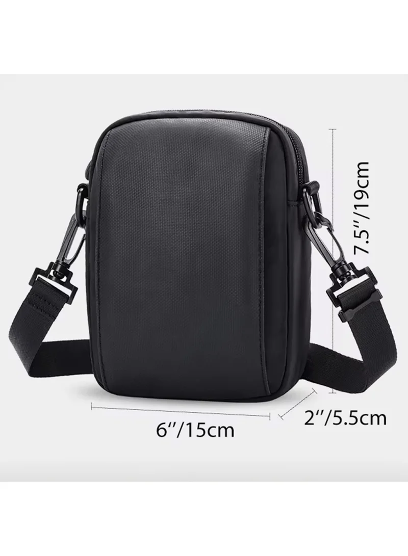 Mobcos Mobcos Back Pack Black Side Bag Small Mobcos Side Bag Small Black Waterproof Anti-Theft Sling Backpack - Durable Oxford Crossbody Chest Bag for Men & Women, Lightweight Travel Daypack with Breathable Back Panel  | Best Price UAE