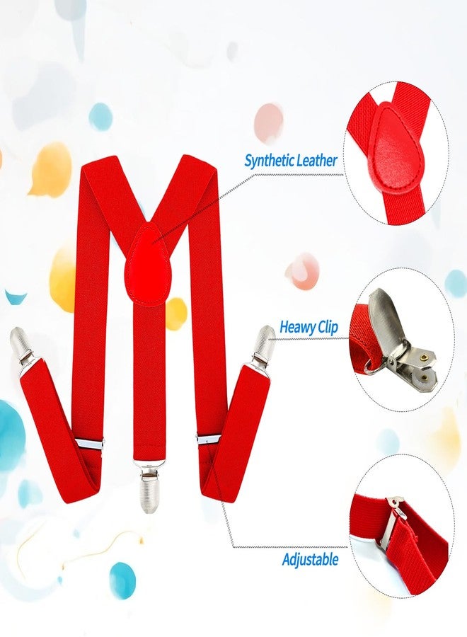 Kanfouaela Kid's Suspenders and Bowtie Set - Fits Child Boys & Girls, 6 Months to 7 Years, Perfect for Daily Wear & Events - Image 3