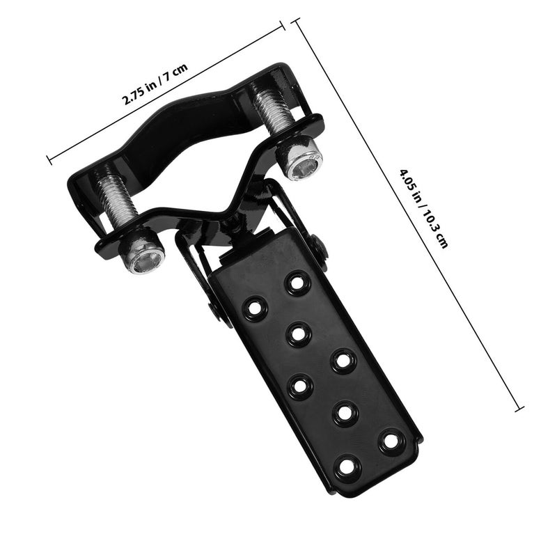 Motorcycle Rear Foot Pegs Footrest Pedal With Anti Slip Shock Absorption Foldable Design For Cruiser Motorcycles - Image 3