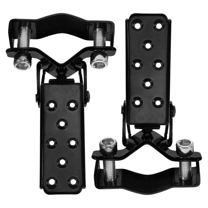 Motorcycle Rear Foot Pegs Footrest Pedal With Anti Slip Shock Absorption Foldable Design For Cruiser Motorcycles - Image 2