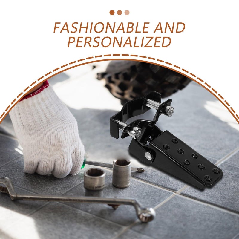 Motorcycle Rear Foot Pegs Footrest Pedal With Anti Slip Shock Absorption Foldable Design For Cruiser Motorcycles - Image 4