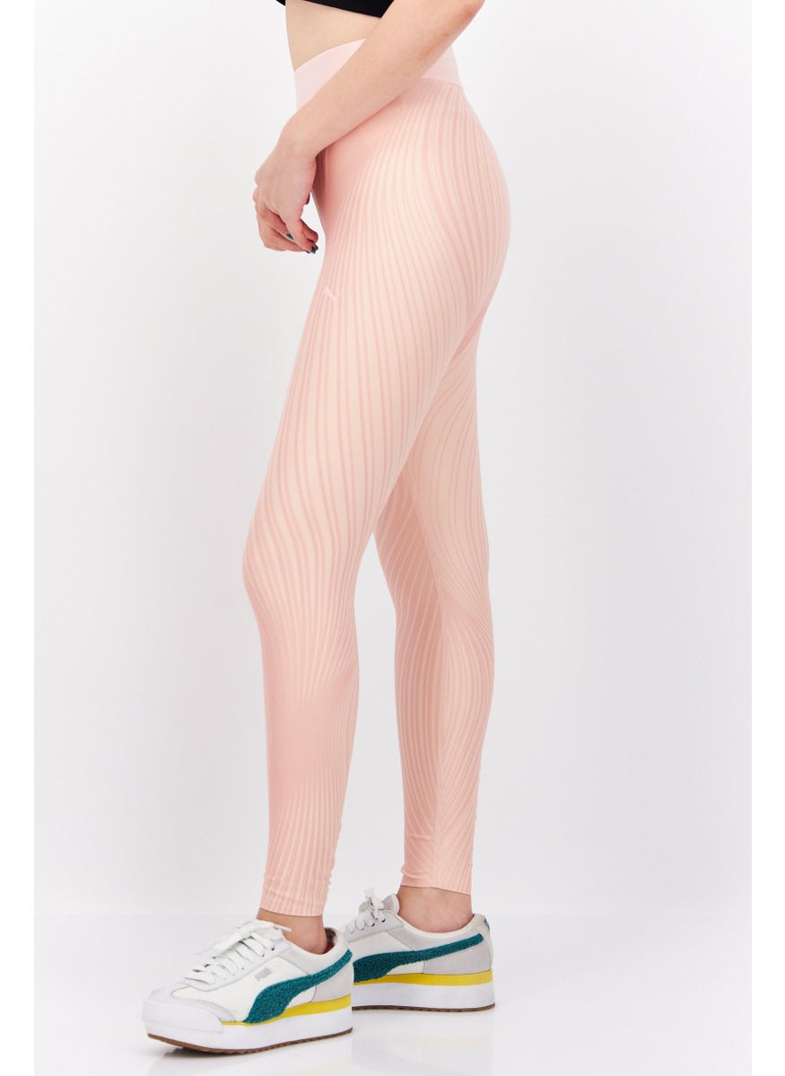 PUMA Women Sportswear Fit Training Tights, Rose Pink  - Image 4