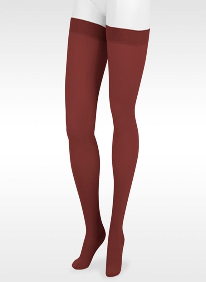 Juzo - 3511MXAGFFSB10-V - 3511MXAGFFSB Dynamic Thigh High Max w/ Silicone-Full Foot--BLK - Image 3