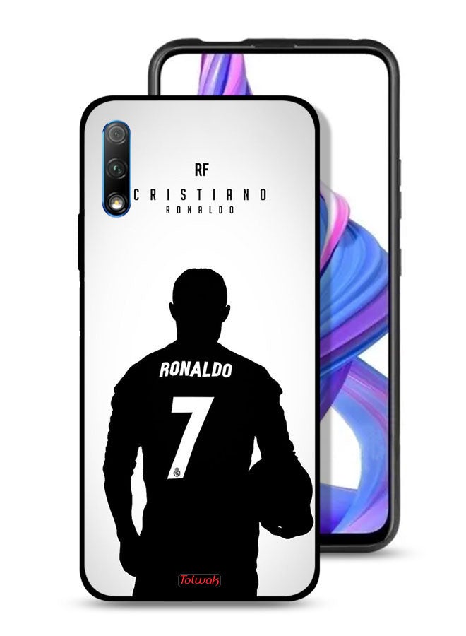 Tolwak Honor 9X (China) Protective Case Cover Cristiano Ronaldo Mask - Image 1
