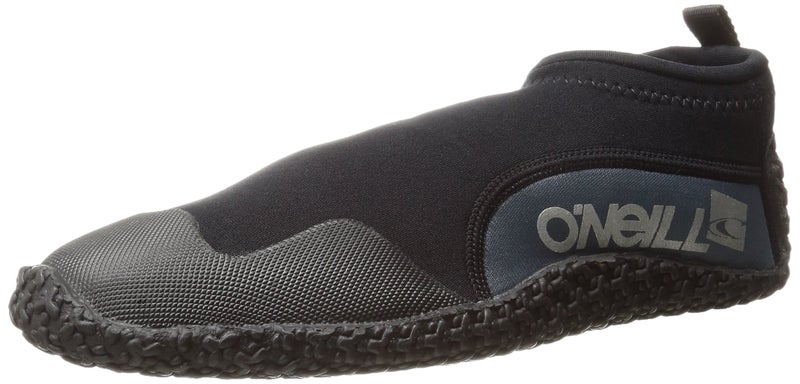 O'NEILL Men's Reactor 2mm Wetsuit Reef Boot, Water Shoe, Anatomical Fit with Round Toe, Durable Rubber Sole for Surfing, Paddleboarding, Snorkeling, Black/Coal, 8 - Image 4
