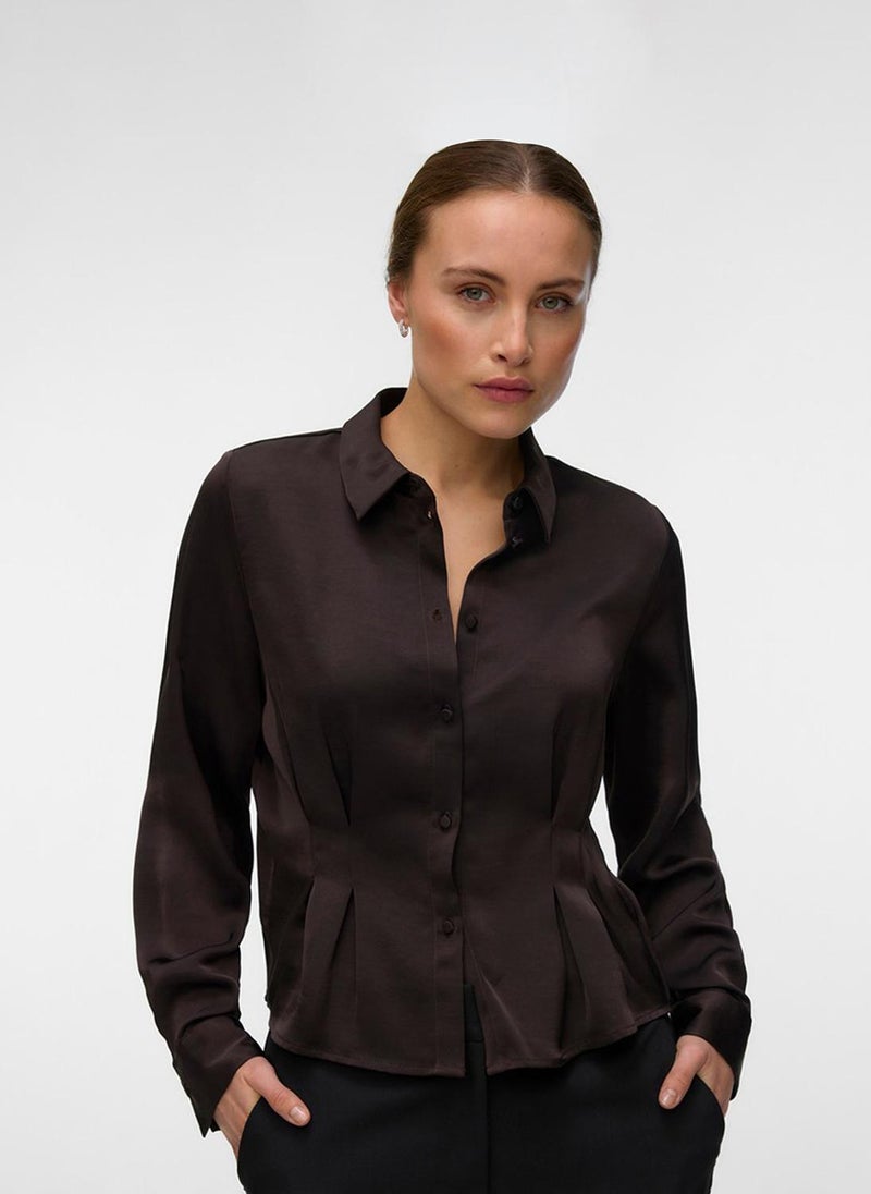 VERO MODA VMMIRO Long Sleeve Fitted Shirt Woven - Image 1
