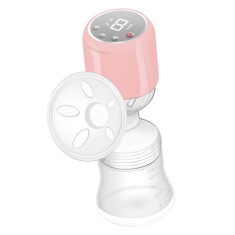 Electric Breast Pump Manual Milk Pump Lightweight Ergonomic Design Food-grade Material   with LED Display 9 Adjustable Suction Levels - Image 1