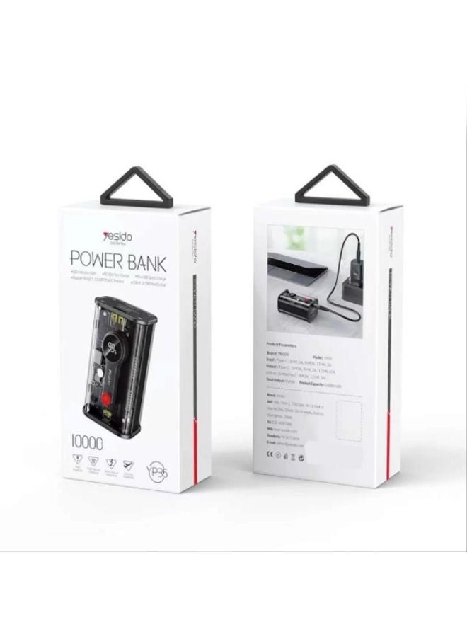 YESIDO YP35 power bank with a capacity of 10000 mAh - Image 1