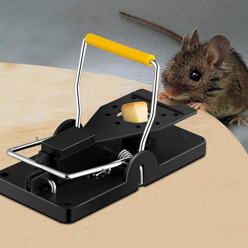 brandless Mouse Traps That Work Rodent Trap for Indoors Outdoor Reusable Snap Traps for Small Mice High Sensitive Mouse Catcher Mouse Control Instantly Quick Response Safe for Family and Pets 6 Pack - Image 3