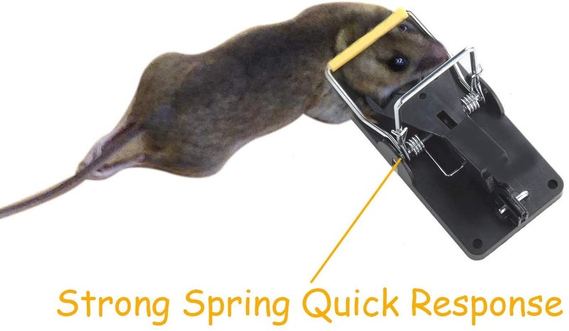 brandless Mouse Traps That Work Rodent Trap for Indoors Outdoor Reusable Snap Traps for Small Mice High Sensitive Mouse Catcher Mouse Control Instantly Quick Response Safe for Family and Pets 6 Pack - Image 4