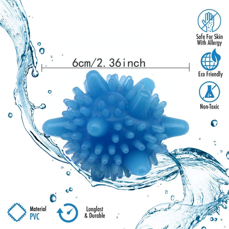 GoldPaddy Washer Balls,Reusable Tangle-Free Eco-Friendly Laundry Scrubbing Balls,Solid Colorful Laundry Washing Balls Enhance Your Machine Cleaning Power (15 Pcs) - Image 2