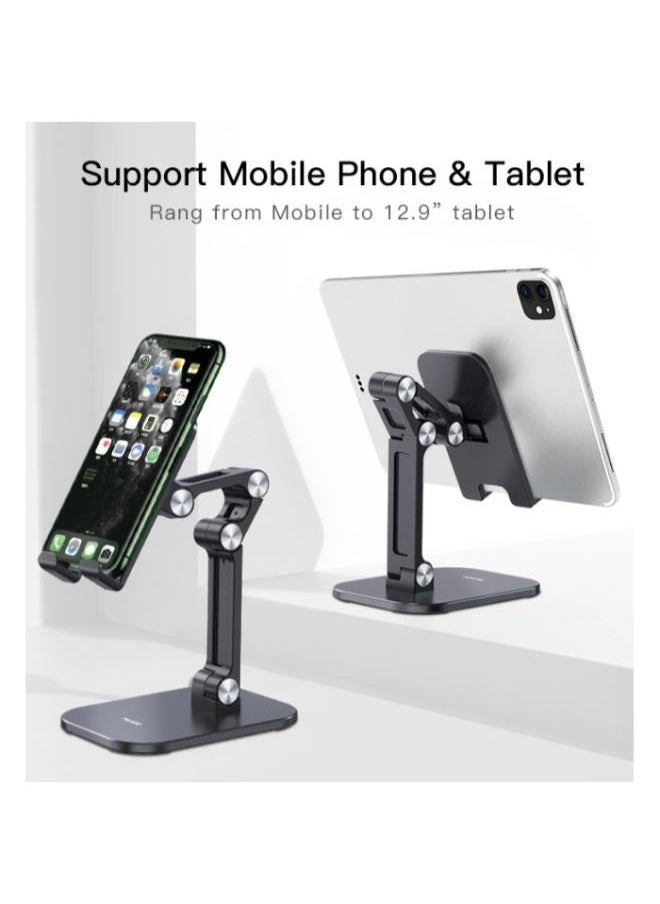 Yesido C104 Desktop Angle Adjustable Mobile Phone Stand Aluminum Alloy Tablet Cell Phone Holder  - Image 3