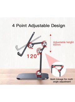 Yesido C104 Desktop Angle Adjustable Mobile Phone Stand Aluminum Alloy Tablet Cell Phone Holder  - Image 4