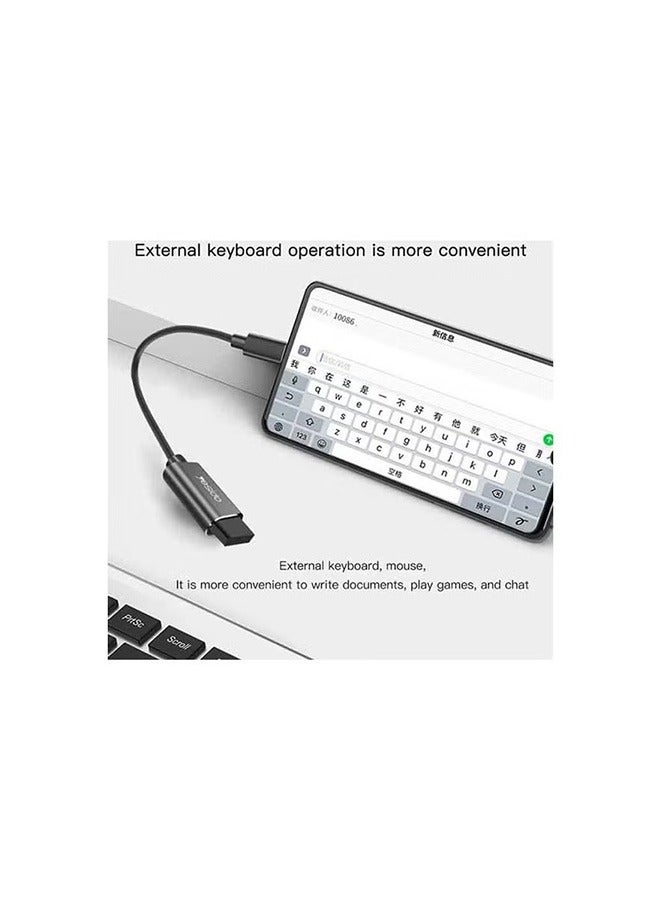 Yesido Type-C OTG Ultra Fast USB2.0 Data Transfer Black - Image 3