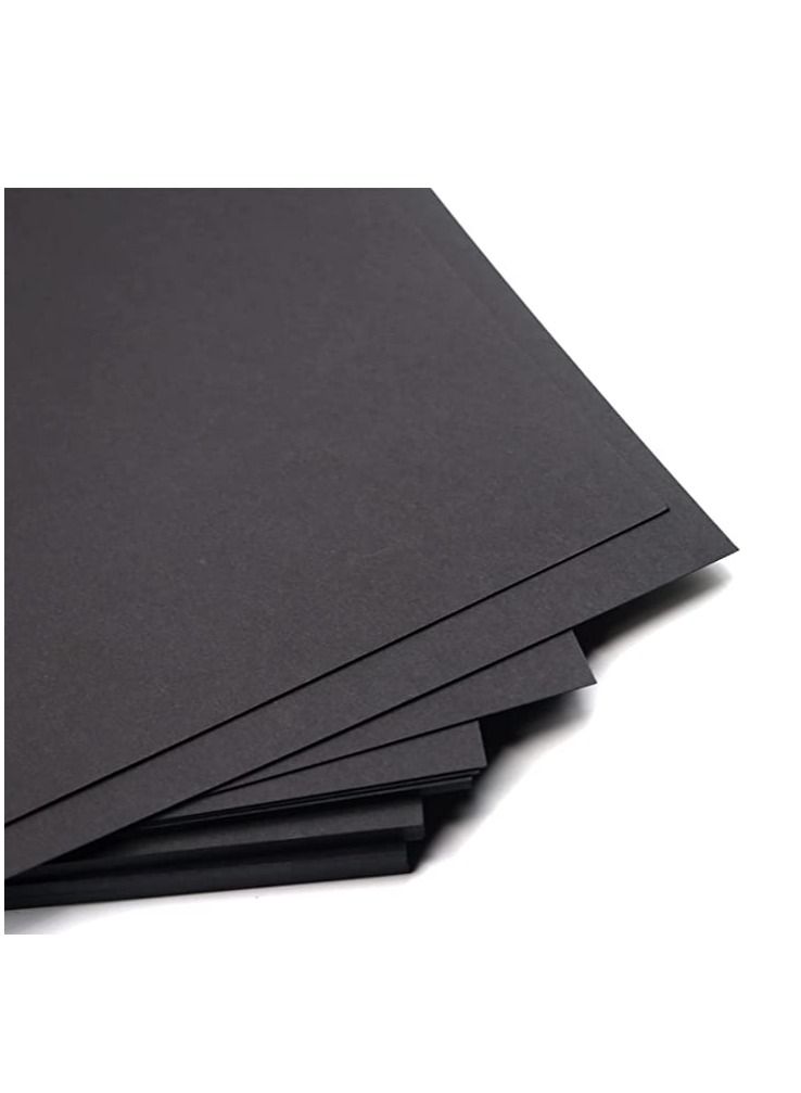 Terabyte ورق A6 أسود لقص القوالب 160 جرام 100 ورقة - Image 1