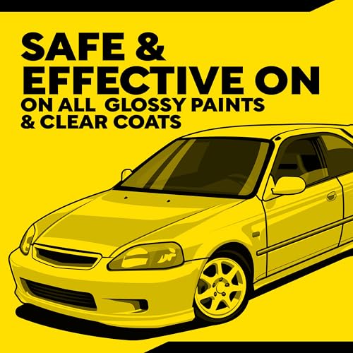 Meguiar's مركب ميغوايرز ميرور غليز M105 فائق القطع، مركب تلميع السيارات لإزالة الخدوش والدوامات الثقيلة مع إضافة اللمعان، آمن وفعال على جميع طلاءات السيارات اللامعة والطلاءات الشفافة، 8 أونصات - Image 4
