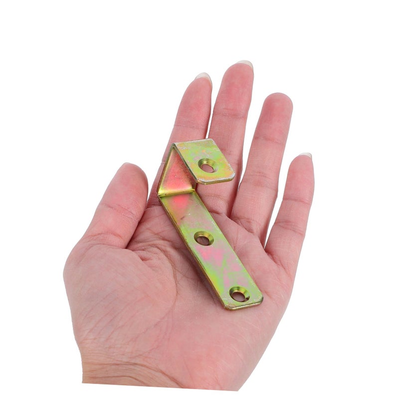 Heavy Duty Bunk Bed Ladder Hooks Gold With Mounting Screws For Loft Bed Storage - Image 5