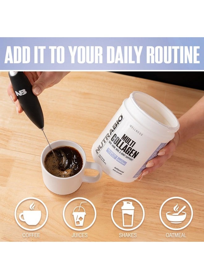 نوترا بايو مسحوق الكولاجين المتعدد من NutraBio - ببتيدات الكولاجين المحللة لشعر وبشرة متوهجة - مسحوق الكولاجين من الأبقار التي تتغذى على العشب للنساء والرجال - 45 وجبة - Image 4