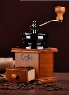 Generic Get a wooden coffee grinder with a classic and elegant design for freshly ground coffee with high quality.  Made from durable wood and sharp blades for perfect grinding, making it ideal for coffee lovers who enjoy the traditional hand-grinding experience!  - Image 1