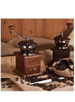 Generic Get a wooden coffee grinder with a classic and elegant design for freshly ground coffee with high quality.  Made from durable wood and sharp blades for perfect grinding, making it ideal for coffee lovers who enjoy the traditional hand-grinding experience!  - Image 2
