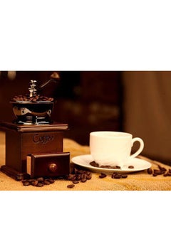 Generic Get a wooden coffee grinder with a classic and elegant design for freshly ground coffee with high quality.  Made from durable wood and sharp blades for perfect grinding, making it ideal for coffee lovers who enjoy the traditional hand-grinding experience!  - Image 4
