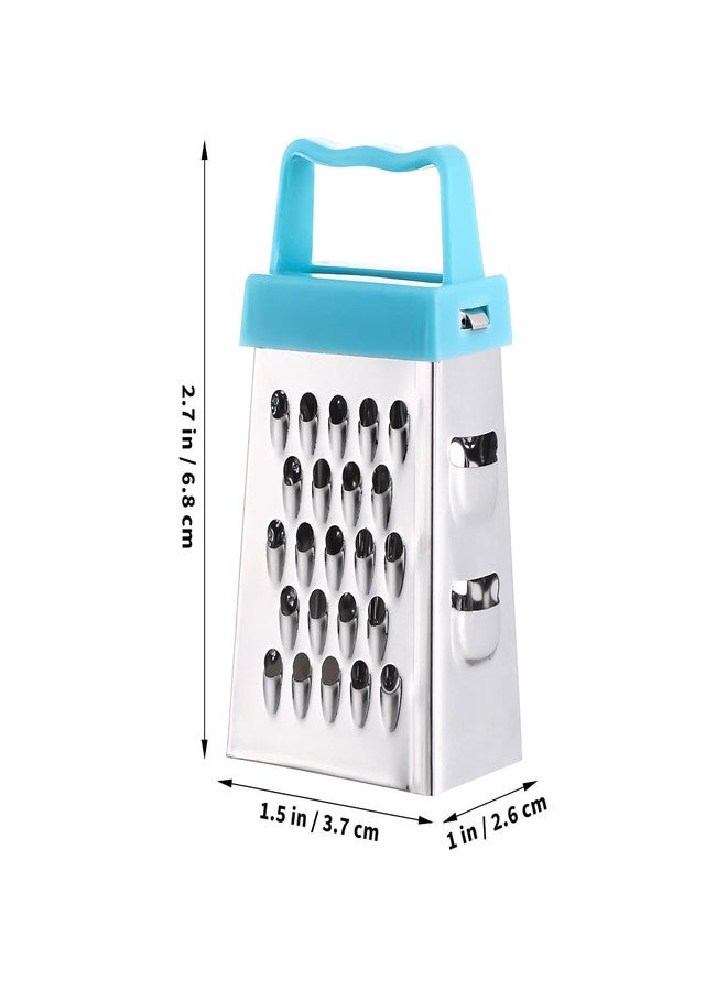 جارنيك مجموعة مبشرة صغيرة من 3 قطع من جارنيك، مصنوعة من الفولاذ المقاوم للصدأ، مثالية لبشر الجبن والثوم والزنجبيل، بالإضافة إلى كونها قطاعة متعددة الوظائف للخضراوات والبطاطس. - Image 2