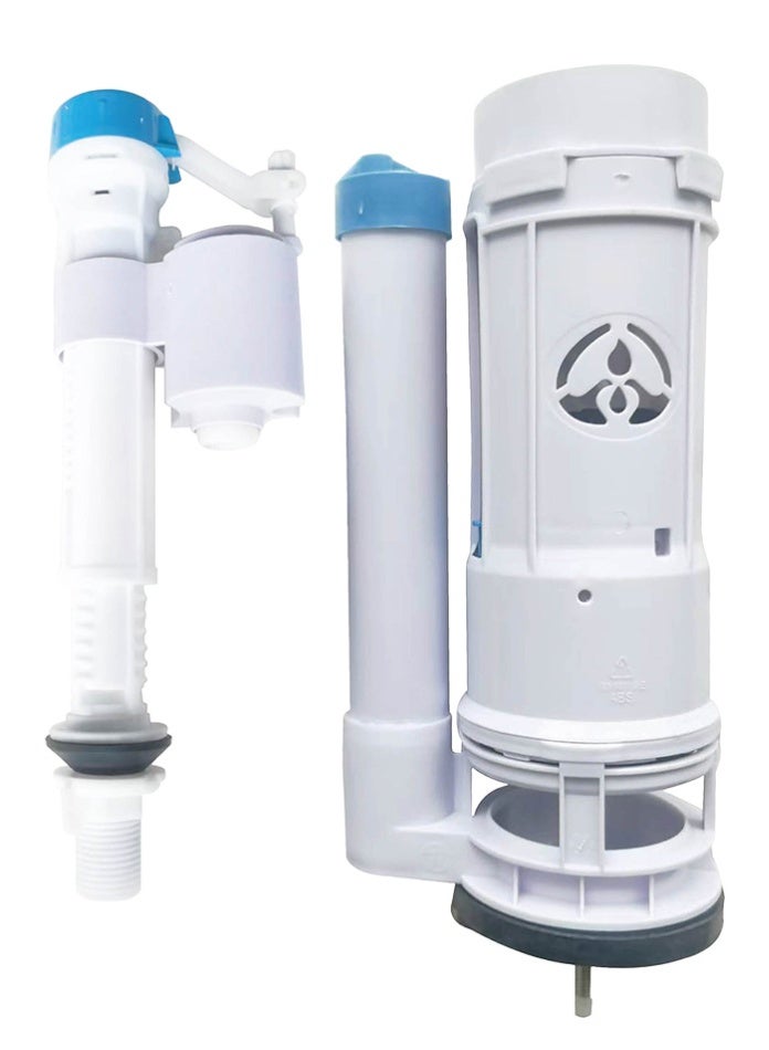 MODI Universal Toilet Flush Repair Kit – Adjustable Dual Flush Valve & Fill Valve Set, Water-Saving Toilet Tank Fixer, Easy DIY Installation for All Standard Cisterns - Image 5