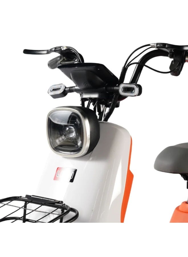 Electric Rides on Scooter 14 Inch Tires 48V 12A 350W - White - SHN-WS - Image 3