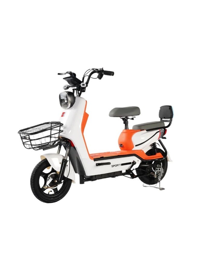 Electric Rides on Scooter 14 Inch Tires 48V 12A 350W - White - SHN-WS - Image 1