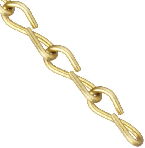 Brady 23308 50 Feet Brass 16 Jack Chain - Image 1