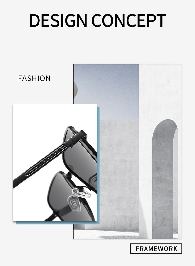 MUXGE Anti-Glare Driving Sunglasses – Lightweight, UV Protection, Comfortable & Durable - Image 3